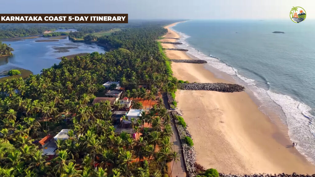 karnataka coast 5 day itinerary udupi malpe gokarna with st mary’s island ferry kaup lighthouse maravanthe drive and beach trail tips