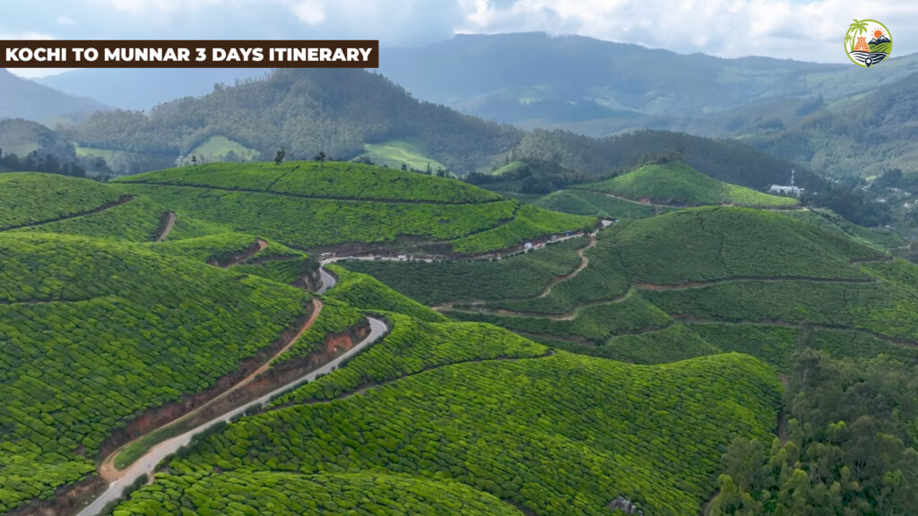 kochi to munnar 3 day itinerary with tea gardens viewpoints waterfalls best stays and costs 2025
