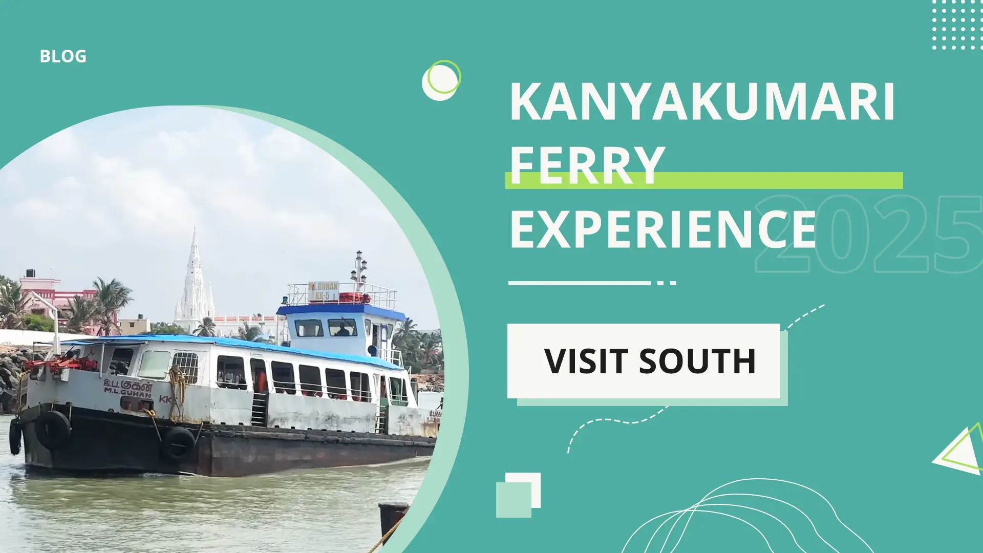 Sunrise queue at Kanyakumari jetty for the first ferry to Vivekananda Rock with boats and safety signs visible