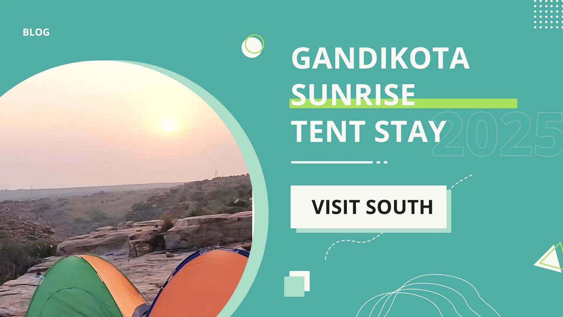 Sunrise light over Gandikota’s Pennar Gorge seen from the fort rim with visitors standing safely away from the edge and tents set back in an authorised zone